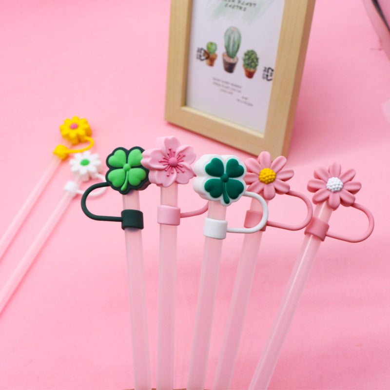 Wholesale Silicone Flower Tube Straw Hat